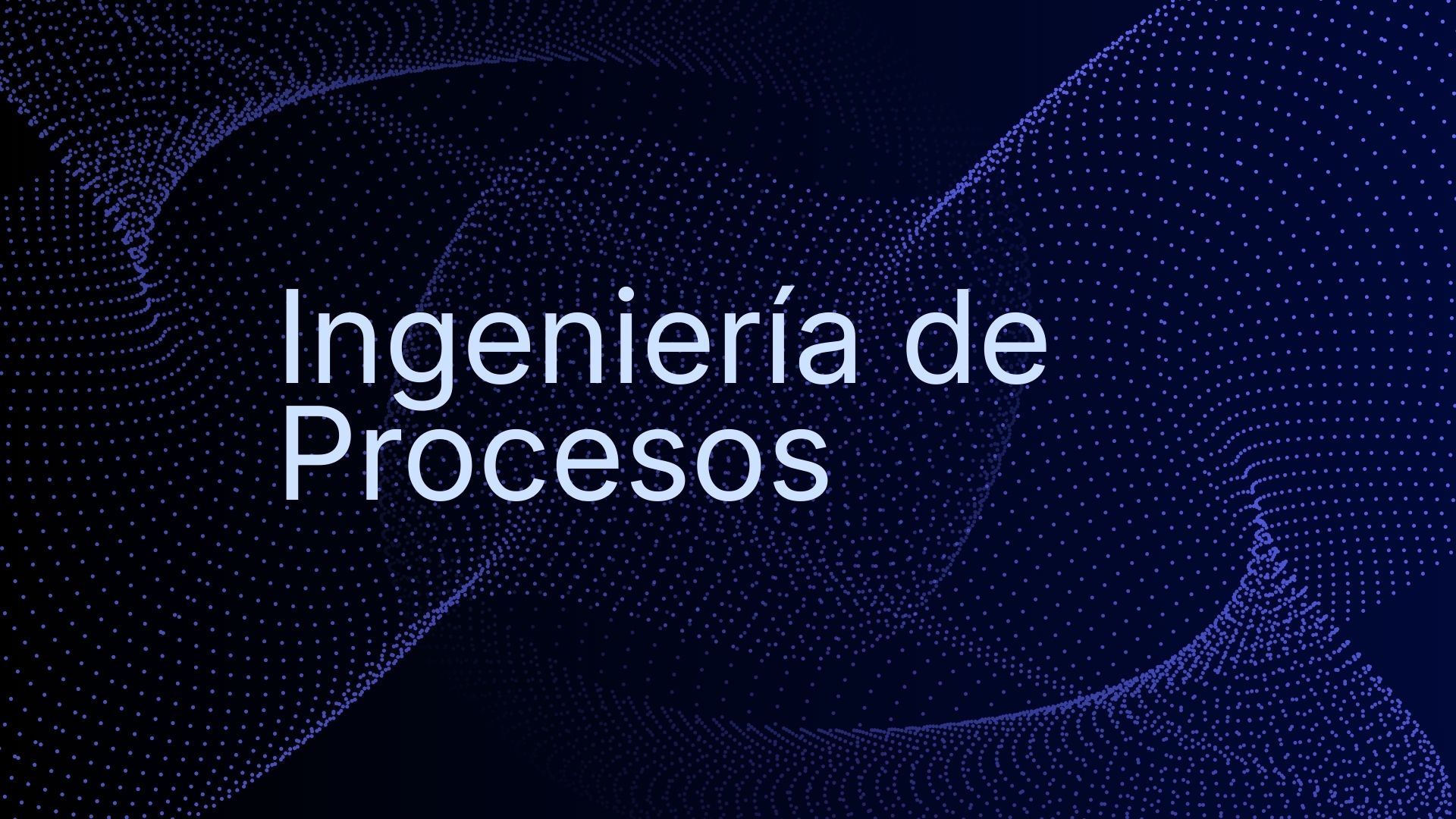 portada ingeniería de procesos